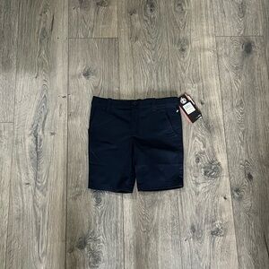 New Under Armour Boys Navy Drive Shorts Size 6X